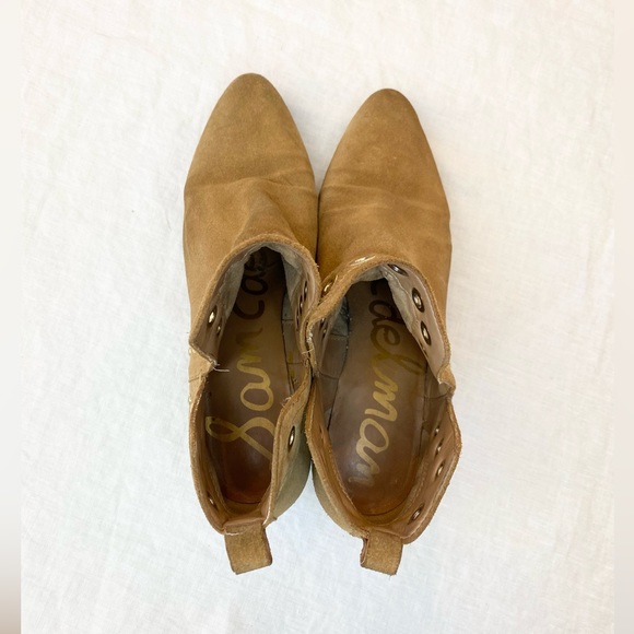 Sam Edelman Revolve Rubin Grommet Suede Ankle Boot - Picture 10 of 15